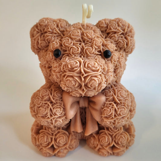 Scented Bear-Shaped Candle Brown