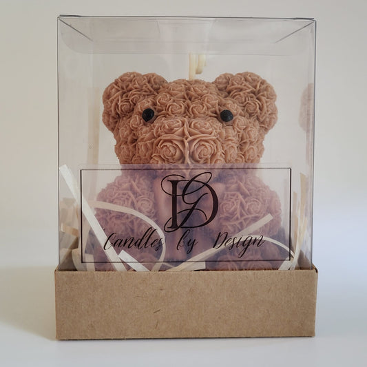 Scented Bear-Shaped Candle Brown